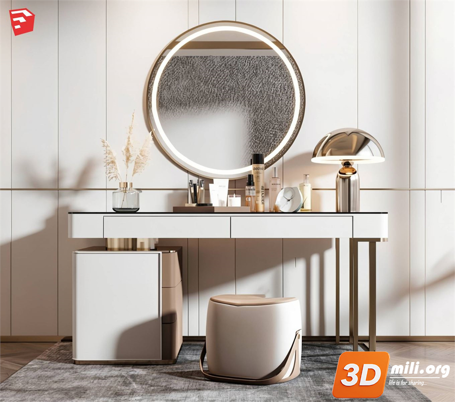 Dressing Table Skp Files 